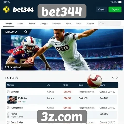 Apostas esportivas em destaque no bet344